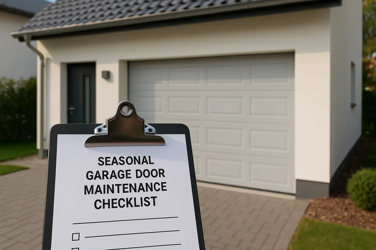 Seasonal Garage Door Maintenance Checklist for San Diego Residents