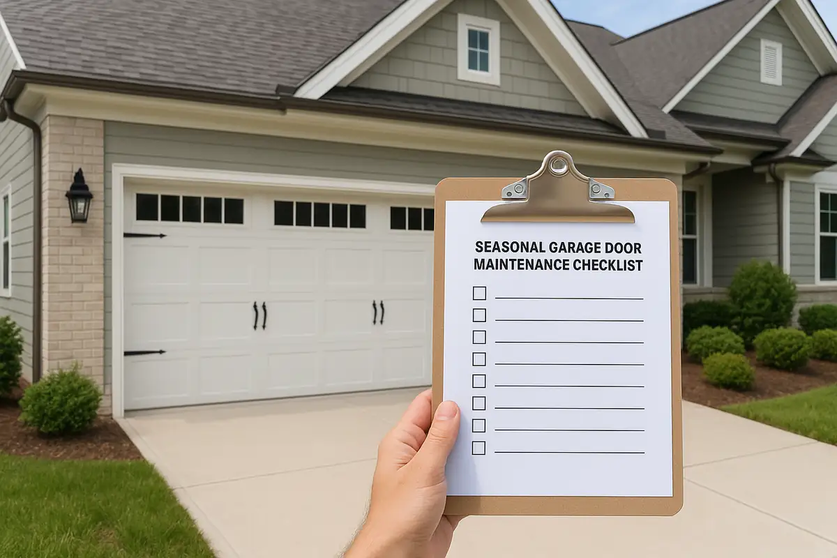 Seasonal Garage Door Maintenance Checklist for San Diego Homeowners