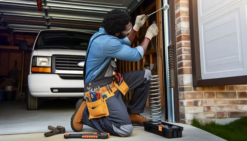Garage Door Spring Repair — San Diego