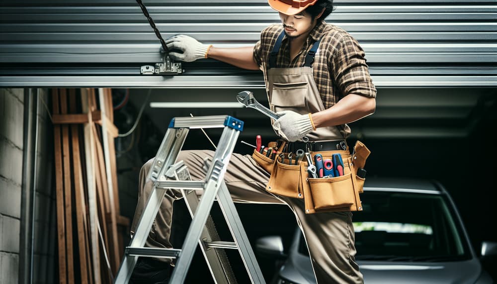 Garage door work in San Diego