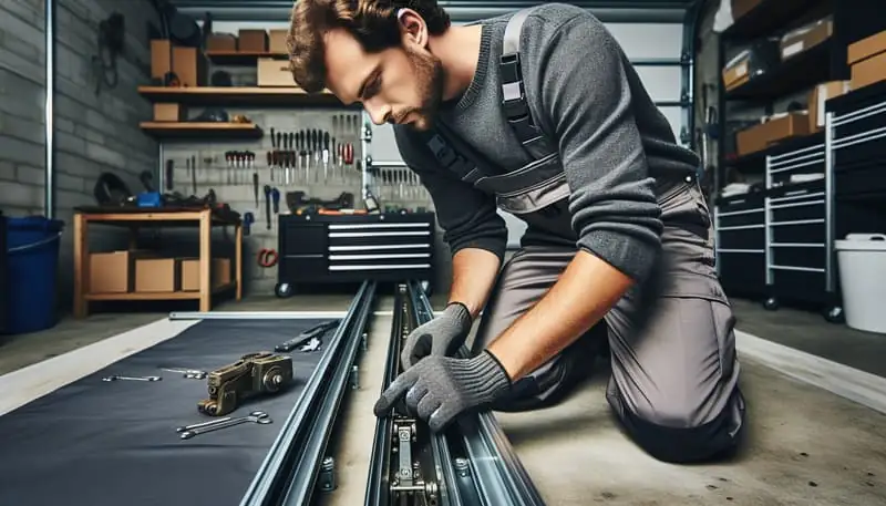Garage Door Track Repair — San Diego